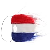 FRCOLOR Fausse Barbe Américaine Pour Hommes Barbe De Cosplay Réaliste Et Accessoire De Fête Indépendance Pour Halloween Et Événements Festifs