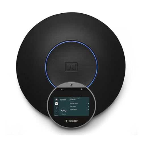 Dolby IP Conference Station - Cable - Desktop - VoIP - Speakerphone - 1 x Network (RJ-45) - PoE Ports - Color - SIP, DHCP, SNTP, RTCP, LDAP, TLS, SRTP Protocol(s)