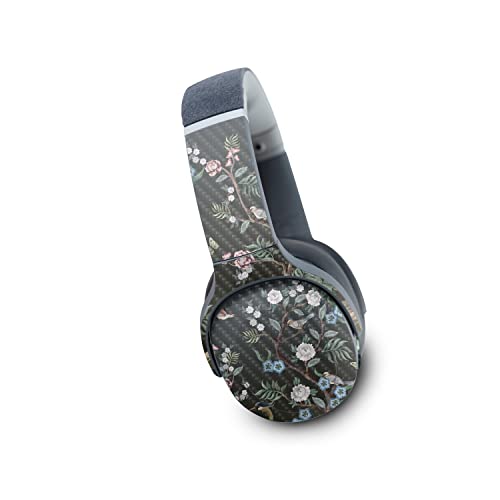 Image of MightySkins Carbon Fiber Skin Compatible with Skullcandy Crusher Evo Wireless - Asian Fabric | Protective, Durable Textured Carbon Fiber Finish | Easy to Apply | Made in The USA