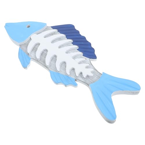 Décoration murale os de poisson en bois pour une ambiance de plage et maison de vacances unique
