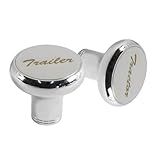 Pair of Air Valve Knobs for Tractor/Trailer - Compatible with Peterbilt, Kenworth, Freightliner - Set of 2