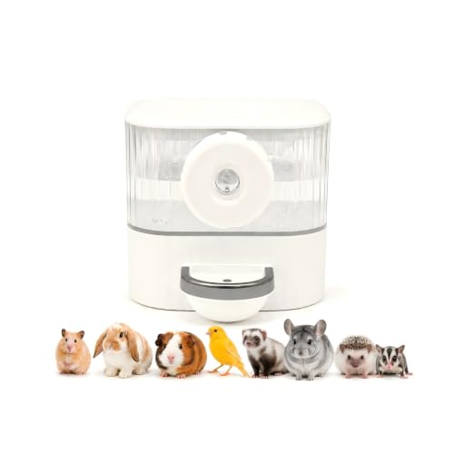 Oceenew No Drip Hanging Automatic Rabbit Water Dispenser 650ml Top Refill Pet Water Bowl Bottle BPA Free for Bunny Guinea Pig Ferret Chinchilla Squirrel Hamster Puppy Kitten Other Small Animals