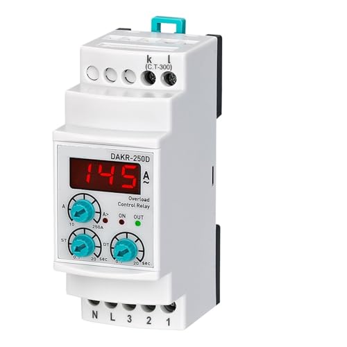 Relais de surcharge numérique pour éviter les pannes de moteur monophasé 110V