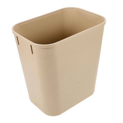 DIKACA Cubo De Basura De Plástico Cubo De Compost Cocina Cesto De Basura Delgado Bote De Basura Simple Papelera Delgado Basura De La Cocina Balde El Plastico Amarillo