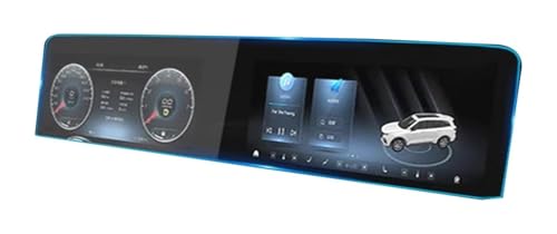 Ciloc Láminas Protectoras Pantalla para Equator 2021 2022 Y 2023 12,3 Protector Pantalla Navegación Película Protectora Antiarañazos para Salpicadero