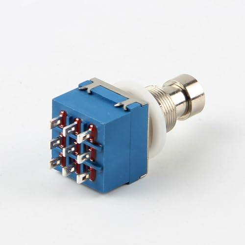 Pédale 3pdt véritable interrupteur de pied en métal robuste Amosfun
