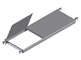 Plattform 3 ZARGES Plattform 3,00 m mit Klappe Z600