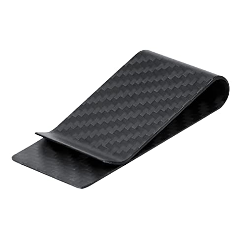 WAFJAMF Small Men's Slim Money Clip Stainless Steel Credit Business Card Holder Pocket Cash Wallet