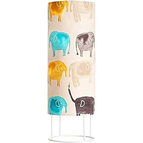 Pauleen 48044 Cute Lilac max. 20W, Table E14, Children’s Bedroom luminaire, Purple Bird Metal/Fabric Without lamp, 20 W Cover
