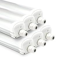 HOFTRONIC – HOFTRONIC - 6er Pack LED Feuchtraumleuchte 150cm IP65-48W 57