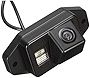 Misayaee HD 720p Rear View Back Up Reverse Parking Camera in License Plate Lighting Night Version for Toyota FJ Cruiser 2007~2020/Toyota Land Cruiser LC120 LC150 Series Prado 2007-2020 2700 4000