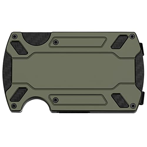 Furid Minimalist Wallet For Men, Metal Wallet, Tactical Wallet, Money Clip Wallet For Men Slim, Rfid Blocking Card Holder Wallet, Carbon Fiber Wallet #TOP3