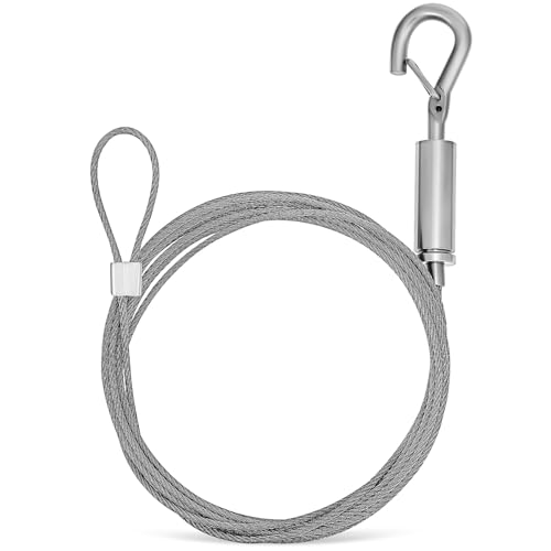 CHICAMPERA ステンレス鋼吊り下げワイヤー 可能 耐荷重重視 さびにくい製 物干し 額縁 植木鉢用 ハンギングコード