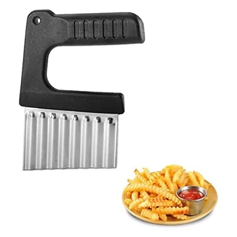 HOJIOESRD Chopper Vegetable Cutter Slicer Chips Kitchen Gadgets Crinkle Fries Maker Sharp Tool Household Accessories Fruit Cover