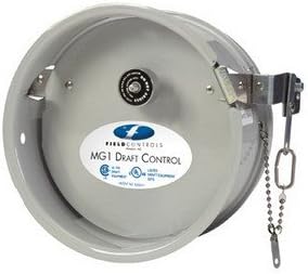 02722701 6RC 6" RC STD Barometric Draft Control for Oil Wood or Coal – Residential and Commercial Field Controls #