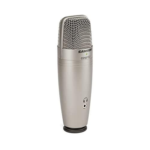 Image of Samson C01U Pro - USB Studio Condenser Microphone