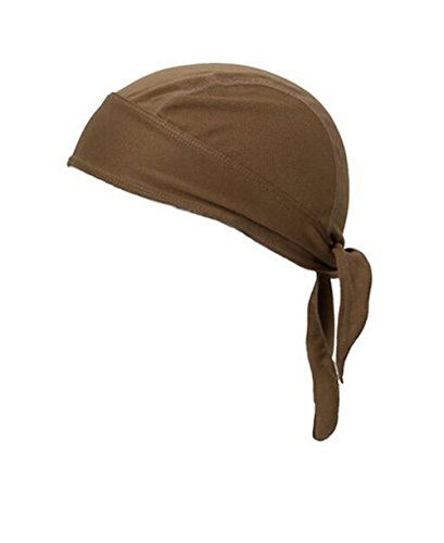 FakeFace Quickly Dry Moisture Wicking Breathable Sun UV Protection Sports Sweatband Headwear Cycling Running Adjustable Sweat Beanie Bandana Hat Bike Motorcycle Head Wrap Scarf Skull Cap Helmet Liner