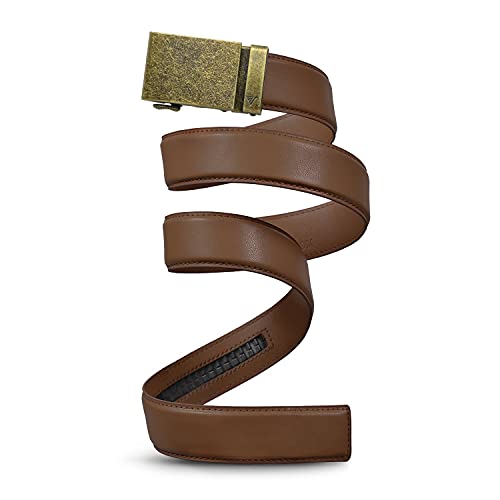 Image of Mission Belt Men's Leather Ratchet Belt, 40mm Metal Collection