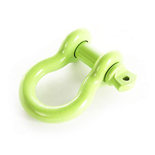 Rugged Ridge 11235.21 D-Shackle (3/4-Inch, 9500 Pound, Green)