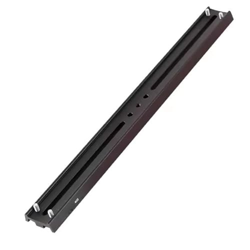 Placa de montaje de 400 mm negra con cuatro orificios para telescopios astronómicos