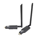 Pomya Wireless HDMI ARC Audio Transmitter Receiver Kit, 2.4G 50m Range, Low Latency Sound Extender, Plug and Play, Compatible with TV Projector Soundbar Home Theater