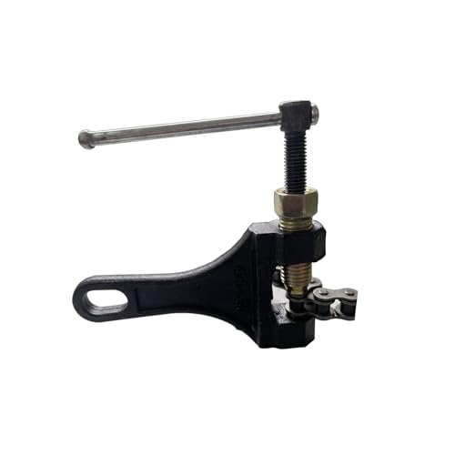 Image of 420 Motorcycle Chain 132 Link with Chain Breaker | Standard Roller Chain with 6 Connecting Master Link for 100cc 110cc 125cc Mini ATV Quad Go Kart Scooter