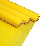 3 Yards 1.65 Meters Yellow Screen Printing Mesh Durable Silk Screen Printing Mesh Fabric High Tension Mesh Making Ink Supplies (230 Mesh (90T))