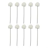 Photo Gallery babominimer 12 crisantemi artificiali, altezza 32 cm, in tessuto di seta, simulazione a sfera, per decorare la casa, tavolo, mensola, composizione floreale, in bianco, blu, verde (bianco) Photo Gallery babominimer 12 crisantemi artificiali, altezza 32 cm, in tessuto di seta, simulazione a sfera, per decorare la casa, tavolo, mensola, composizione floreale, in bianco, blu, verde (bianco)