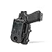 Alien Gear Rapid Force Level 2 OWB Holster - Locking Belt Slide - Sig P365XL/Sig P365XL Spectre Comp. - Matte Black - Left Hand - Compact Light and Optic Compatible