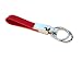 Mehr Premium Valet Leather Key Chain - Elegant Detachable Keychain - Key Holder (Adrenaline Red)