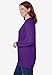 Woman Within Plus Size Fleece Sweatshirt - 5X, Radiant Purple