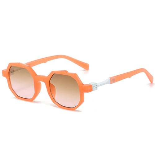 Lunettes de soleil irrégulières protection UV400 verres clairs dégradés LVTFCO