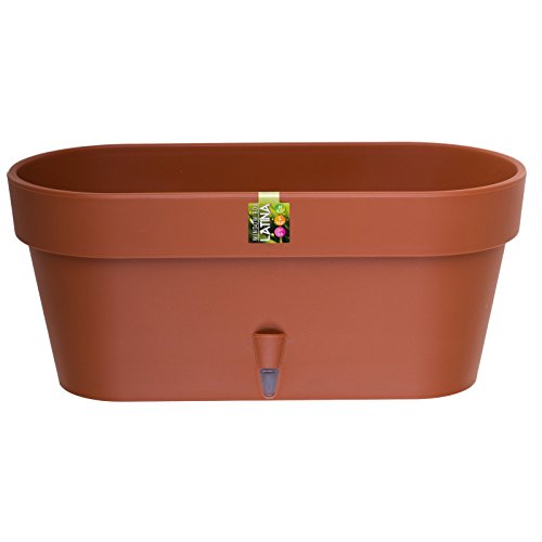 Preisvergleich Produktbild Santino Latina Blumenkasten, Terracotta, 6,7 Liter