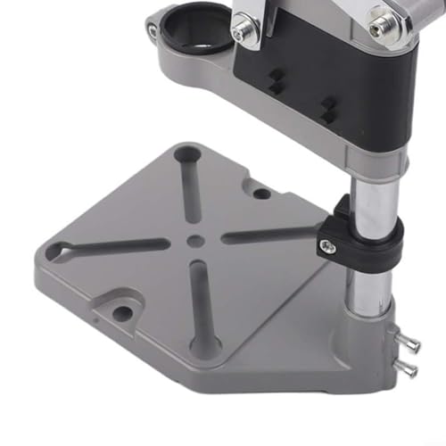 Support de perceuse réglable argenté pour un perçage vertical de haute précision - 8