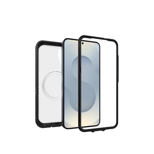Image of OtterBox Samsung Galaxy S25 Defender Series XT Clear Magnet Case - Dark Side (Black) | Samsung