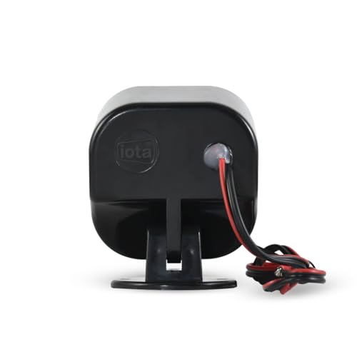 Image of iota SQR117 Plastic 220v -110 DB Hooter Security Loud Sound Alarm for Bank, Standard