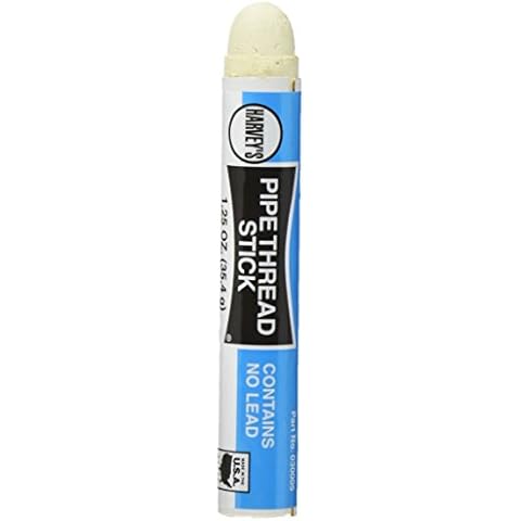 WM Harvey 030005-144 Harvey Pipe Thread Compound, 1-1/4 Oz Pack, Off-Solid Stick Cover