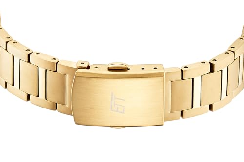 Funk-Solaruhr Damen ETT Eco Tech Time mit Titan-Armband