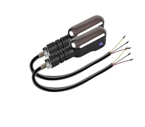 Clignotants LED universels pour moto momt avec projection de couleur ellipse