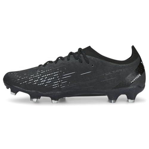 PUMA Mens Ultra Ultimate Firm GroundArtificial Ground Soccer Cleats Cleated, Firm Ground, Turf - Black3