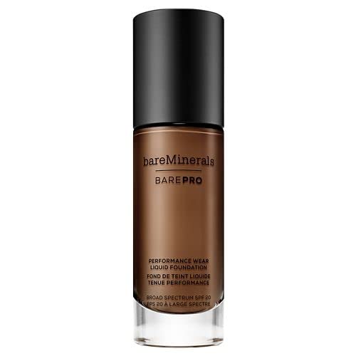 Bareminerals Barepro Performance Wear Liquid Foundation Spf 20, Breathable Makeup For Face, Full Coverage, 24Hr Wear, Natural Matte Finish, Vegan #TOP7