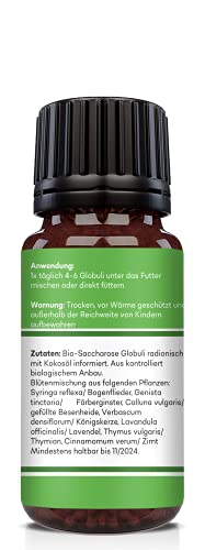 NEU: HelloAnimal® JUCKREIZ Kügelchen für Hunde & Katzen bei Hautreizungen, pflegt Haut und Fell bei Läuse, Flöhe und Milben – mit Bachblüten informiert