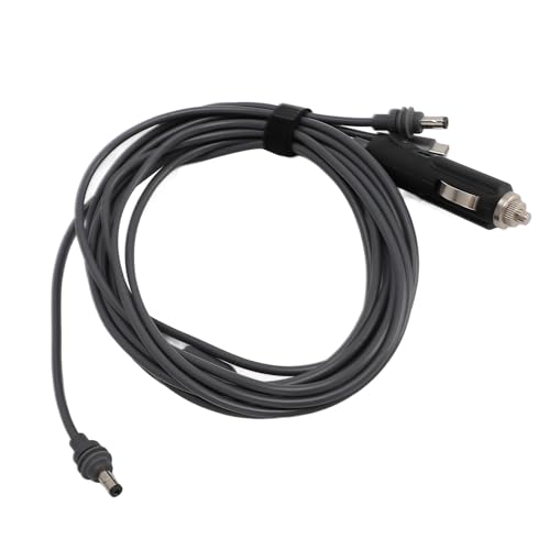 Aramox Fuente de Alimentación para Automóvil a Cable de Alimentación de CC Cable Eficiente IP68 Resistente Al Agua 3 en 1 Usuarios No técnicos: PCB, Cobre (10 m/32,8 pies)