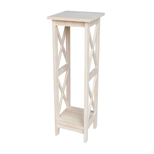 International Concepts x-Sided Pflanzenständer Traditionell 36 inch Unfinished