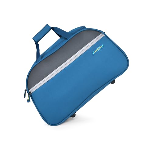 Image of Aristocrat Enigma 52 Cm Polyester Softsided Cabin Size Duffle Bag - Blue