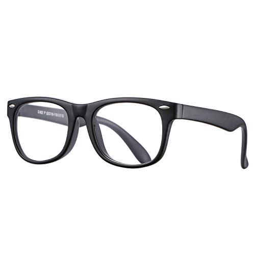 Pro Acme TPEE Rubber Flexible Kids Nerd Glasses Clear Lens Geek Fake