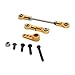 Hellery RC Lenkstange Servo Link Gestänge Ersatzteile für Wltoys K969 K979 Mosquito Car RC Hobby Toy ACCS Parts - Gold