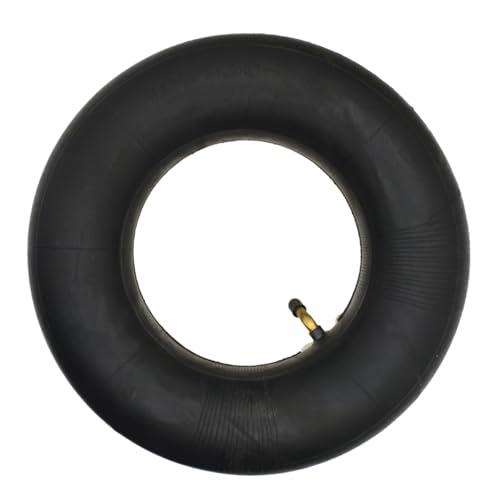 QsEzDo 4.00/3.50-6 Inner Tube with TR87 Bent Valve Stem (1 Pack) work for 4.10/3.50-6 13x4.00-6 13x5.00-6 145/70-6 tire onto Hand Trucks Utility Cart Lawn Mowers Wheelbarrows and more