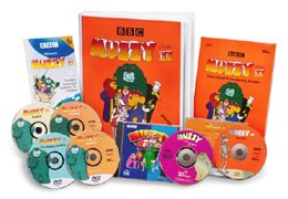 Muzzy / SPANISH : The BBC Language Course for Children LEVEL II (Contains 4 DVDs , 1 CD ,1CD ROM, 1 WORKBOOK)