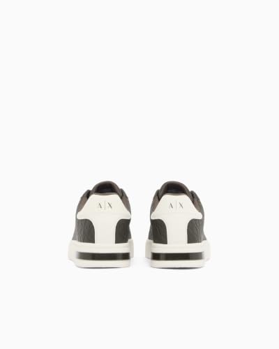 Image of Armani Exchange London Leather Sneakers